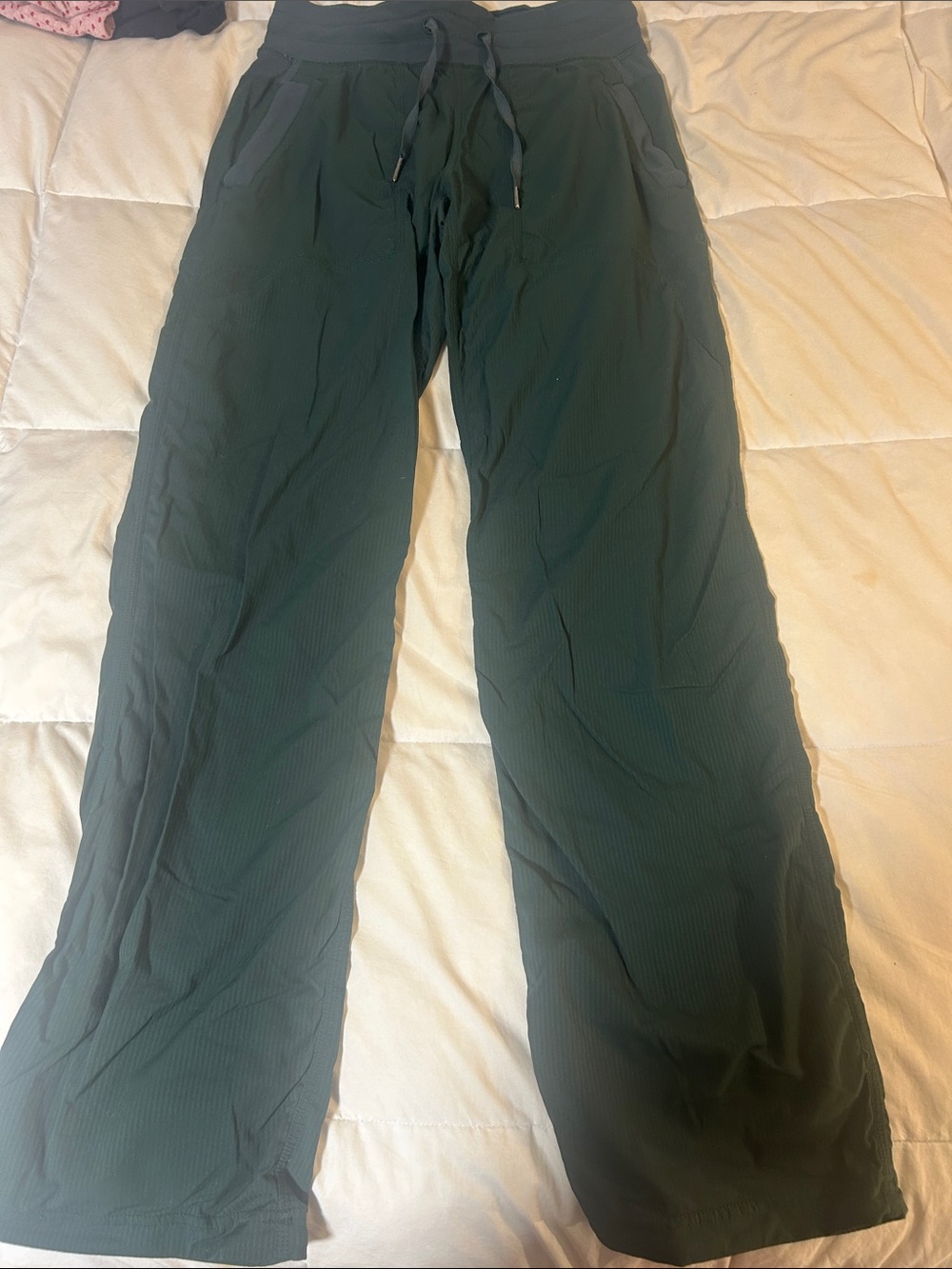 Women’s lululemon Drawstring Wide-Leg Pants - Dark green